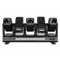 Barra de Luz LED DMX de Matriz RGBW de 10x80W con Rotación Infinita de Doble Cara, Efecto Estroboscópico, 2 Ángulos de Haz, IP20, para Eventos en Escenarios y Clubes