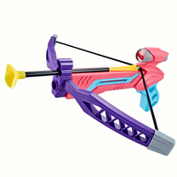 Ensemble de jouets de tir à l'arc en mousse souple pour enfants, jeu de tir à l'arc et à la flèche en plastique sûr pour les loisirs des enfants et des adultes, cadeau de tir à l'arc