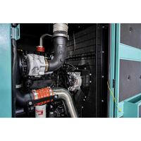 Générateur diesel refroidi par eau Baudouin 160 kW, type silencieux, châssis ouvert, 50 Hz
