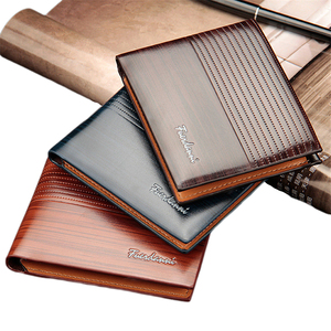 Cartera Corta en Relieve para Hombre, Paquete de Tarjeta, Sección Transversal, PU, Fabricantes, Venta Al por Mayor - Product Image 1