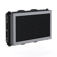 Diffuseur de lumière en panneau métallique en gros, panneau de studio à marque privée, kit de contrôle RGB pour éclairage en forme de feuille métallique, garantie 1 an, portable