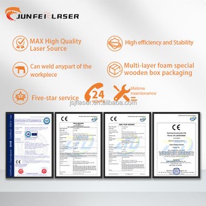 Máquina de Limpieza Láser de Fibra Portátil JUNFEI OEM CE de 3000W con Enfriador de Agua para Limpieza de Superficies Metálicas de Aluminio - Product Image 2