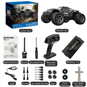 Voiture RC HOSHI KFPLAN KF10, camion à l'échelle 1/10, vitesse maximale de 45 km/h, véhicule tout-terrain, voiture télécommandée, 12 minutes de jeu, RTR - Product Image 6