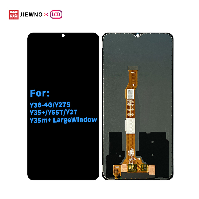 For Y35+ Y35m+ Large Window Y55T Y27 Y36 4G Y27S LCD Digital Touch Screen Display Assembly Replacement Vivo Mobile Phone