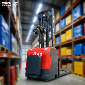WGZN Güçlü <span class=keywords><strong>2</strong></span> Ton Elektrikli İstifleyici Tek Kaldırma <span class=keywords><strong>2</strong></span>.2kW Kaldırma Motoru 190-230mm Serbest Kaldırma - Product Image 3