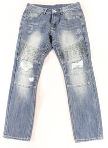 ขายส่งจากโรงงาน กางเกงยีนส์ผู้ชายทรงหลวม ยืดได้ ขาดๆ ดีไซน์ใหม่ ทันสมัย คุณภาพสูง น้ำหนักมาก เป็นมิตรกับสิ่งแวดล้อม - Product Image 3