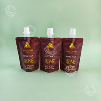 Pochettes souples personnalisées avec bec verseur, réutilisables pour liquides alimentaires, sachets de recharge pour savon liquide et boissons, avec bec verseur