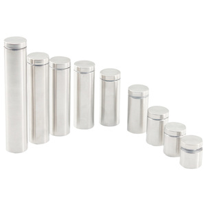 Stainless Steel Advertising <b>Nail</b> Hollow 201 Steel Brushed Surface <b>Wall</b> Mounted Decorative Fixing Acrylic - Product Image 2