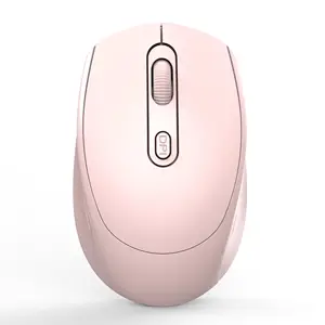Mouse ratone custom RGB LED 2.4G, Mouse Gaming Mode ganda OEM USB komputer RGB LED optik bertenaga baterai untuk komputer Laptop