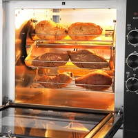Four à patates douces électrique à 3 étages de 50/70/100/120L, utilisation en boulangerie, rotation automatique, acier inoxydable 201, rôtissoire à maïs frais, ailes de poulet