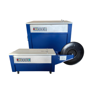 Vendita calda della fabbrica a doppio motore elettrico macchina confezionatrice cartone PP cintura macchina reggiatrice semi automatica - Product Image 5