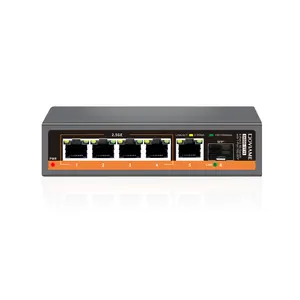 5 2.5Gbps RJ45 Ports 1 10-gigabit SFP+ Uplink Optical Interface Adapters Newly Packaged Non-management Switches