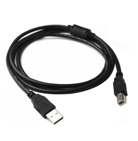 Großhandel Schwarz USB Data Sync Drucker kabel Kabel USB 2.0 AM zu BM Verlängerung kabel für Computer drucker