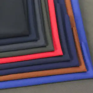 100D 4 cara peregangan mikro poliester kain spandeks tahan air untuk celana olahraga papan pendek dan luar ruangan