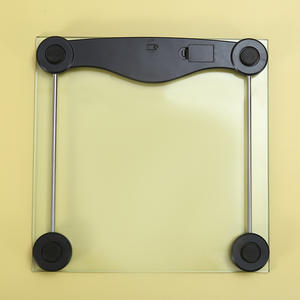 مقياس رقمي لوزن الجسم عالي الدقة مع شاشة LCD زرقاء كبيرة ومنصة من الزجاج المقسى - Product Image 2