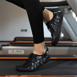 Chaussures d'eau avec empeigne en mesh, semelle extérieure en caoutchouc, respirantes, unisexes, pour la plage en été, bout fermé, semelle intermédiaire en EVA - Product Image 3