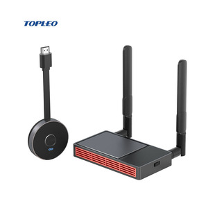 Transmissor de longo alcance sem fio hd, receptor wifi dongle 4k ultra hd streaming de vídeo display sem fio