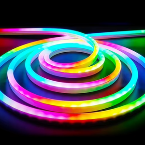 IP65 Double-Layer Coated Silicone Waterproof RGB Rechargeable Dimmable LED Neon - Product Image 1