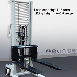 Empilhadeira 1.6m, Empilhador manual hidráulico, Empilhadeira, Empilhador manual, Empilhador - Product Image 1