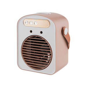 Ventilateur de climatisation de bureau mini, style grille-pain, silencieux, avec double pulvérisateur et humidificateur pour dortoir et usage domestique - Product Image 5