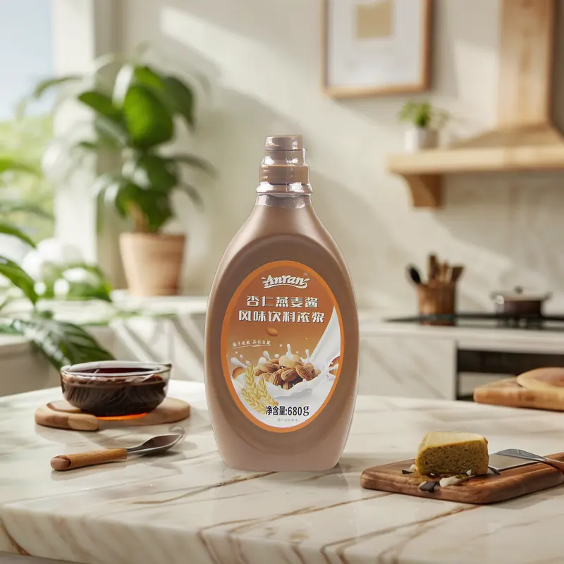 Lait Thé Magasins et Boulangeries Sauce Spéciale Chocolat Confiture Sirop