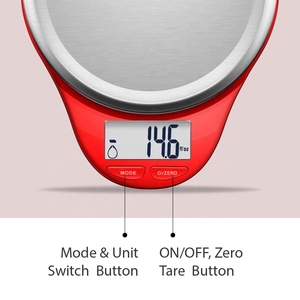 Thép Không Gỉ Độ Chính Xác Cao Kỹ Thuật Số Nhà Bếp Thực Phẩm Quy Mô 5000G 01Oz Với Siêu Lớn LCD Hiển Thị Cân Bằng Trọng Lượng Quy Mô - Product Image 4