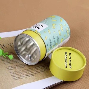 Biodegradable Metal Lid Milk Coffee Tea Powder Packaging Food Grade Paper Empty Can <b>Tin</b> for Canning Food Packaging Snack <b>Tin</b> - Product Image 3