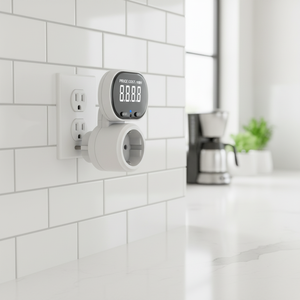 Medidor de Energía Monofásico con Pantalla LCD, Medidor de Energía Multifuncional con Gestión de Energía, Precisión de +/-2%, 16A 0-9999W - Product Image 6