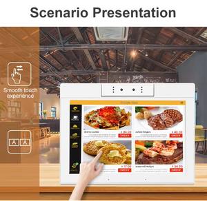 Tablette Android 8 pouces en forme de L, support de <span class=keywords><strong>bureau</strong></span>, caméra frontale, écran tactile capacitif, processeur quadricœur Rockchip, Wi-Fi, GSM, nouvelle utilisation de <span class=keywords><strong>bureau</strong></span>, Rohs - Product Image 2