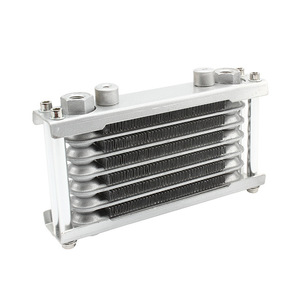 ชุดระบายความร้อนน้ำมันเครื่องมอเตอร์ไซค์ Zuqing แบบ 6 ชั้น CNC สำหรับปรับแต่งเครื่องยนต์ รุ่น OC146 - Product Image 5