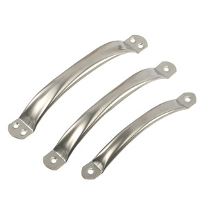 Stainless Steel Round Tube Handle For Door Window <b>Cabinet</b> Drawer Minimalist Design Easy Installation - Product Image 2