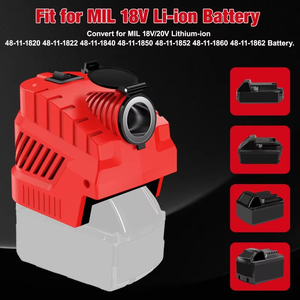 <span class=keywords><strong>Convertisseur</strong></span> abaisseur de tension 240W 18V vers 12V pour batterie MIL MWK 20V 20A, charge <span class=keywords><strong>rapide</strong></span> QC3.0 PD pour allume-cigare, pour jouets DIY, LED, haut-parleurs - Product Image 6