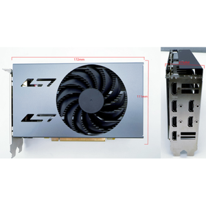 การ์ดจอเดสก์ท็อป Radeon RX580 2048SP GPU ประสิทธิภาพสูง รุ่นใหม่ พร้อมพัดลมระบายความร้อนแบบ Multi Display 6 สำหรับ 8GB GDDR5 256Bit PCIe 3.0 - Product Image 3