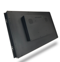Écran tactile capacitif 19 21,5 23,6 pouces, moniteur à écran tactile à cadre ouvert avec coque métallique