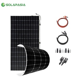 Panel Solar Fotovoltaico Monocristalino Sunman Earc de Alta Eficiencia, 430w 520w, IP68, Impermeable, Flexible, de Película Delgada, para Techos - Product Image 2