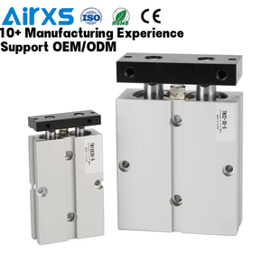 Cilindro Pneumatico Tandem a Doppio Albero e Doppia Asta TN/TDA20X75S Tipo Airtac TN10X50 con Corpo in Alluminio Standard - Product Image 1