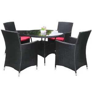 CNLF rattan tables and chairs in garden outdoor garden rattan table and chair sets