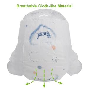 Fábrica de pañales desechables listos para el envío, fabricante OEM al por mayor, pantalones de pañales para niños y niñas, talla 2 - Product Image 5