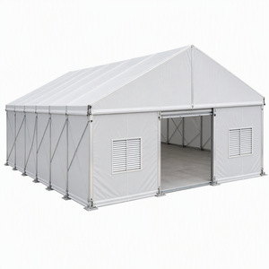 Tente d'entrepôt de construction intelligente Tuojie 6x12m, structure en aluminium, bâche en PVC, pour exposition et stockage - Product Image 1