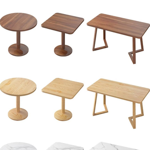 Table d'appoint ronde <span class=keywords><strong>Robin</strong></span> de haute qualité, design moderne, finition brun brillant pour salon ou chambre, en bois massif et métal - Product Image 1
