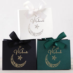 Contenitori per Caramelle Regalo Festivo del Ramadan, Scatole a Tema Luna Crescente e <span class=keywords><strong>Stella</strong></span>, Confezioni Regalo per Ramadan ed Eid Mubarak - Product Image 3