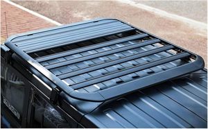 رف سقف للسيارة مع سلم لتخزين الأمتعة لسيارة جيب رانجلر JL 2018+ حامل أمتعة لسقف السيارة - Product Image 5