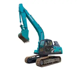 Japonya marka 25 ton büyük güç kullanılan kobelco sk250 ekskavatör sk250d madencilik kazma makinesi satılık