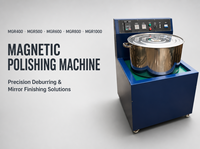 Polisseuse magnétique à moteur électrique pour pièces en acier inoxydable et alliages, polisseuse de surface de haute précision