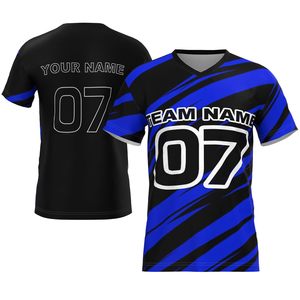 Suéter Personalizado con Diseño de Letras y Logotipo, Cuello en V, Suéter de Punto Jacquard <span class=keywords><strong>para</strong></span> Hombre, Jersey de Fútbol - Product Image 1