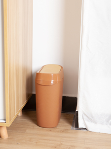 Luxury Desktop Mini Car Trash Bin Waterproof Removable <strong>Pull</strong> out Lid Commercial Kitchen Standing Plastic Trash Can <strong>Small</strong> Size - Product Image 6