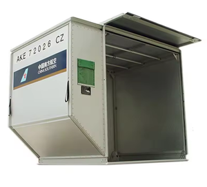 Conteneur de cargaison en métal de bagages <span class=keywords><strong>ULD</strong></span> d'avion en vol - Product Image 1