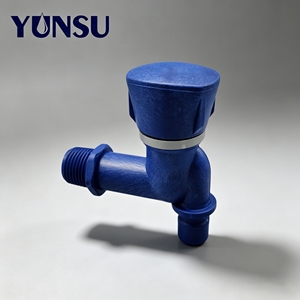 Válvula de Agua Cuadrada Pequeña Azul Guisu, Duradera y Ecológica, con Núcleo de Cerámica, Conexión de Tubería, Válvula de Control de Agua de Plástico - Product Image 2