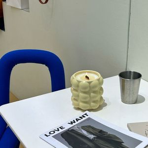 大豆ワックス カップ型 大容量 アロマキャンドル カスタムフレグランス 10時間ゆっくり燃える 家庭用 室内 ニッチフレグランス - Product Image 4