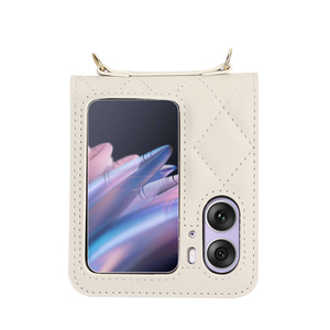 Para OPPO Find N2 <span class=keywords><strong>Flip</strong></span> CrossBody Wallet Funda trasera Funda de lujo para tarjetas de crédito para Oppo Find N3 <span class=keywords><strong>Flip</strong></span> - Product Image 4